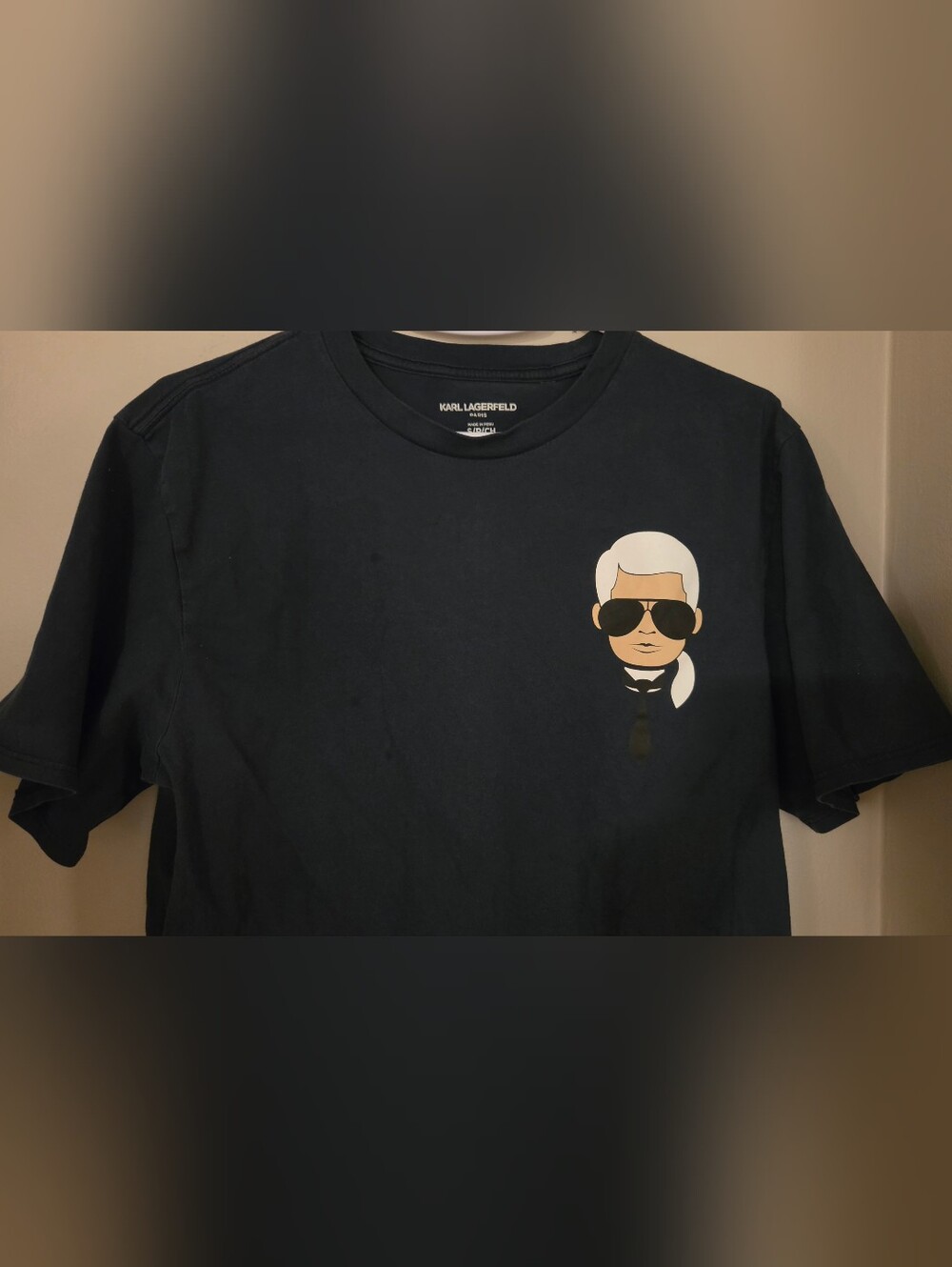 Karl Lagerfeld Paris Classic Karl Character T-Shirt Small